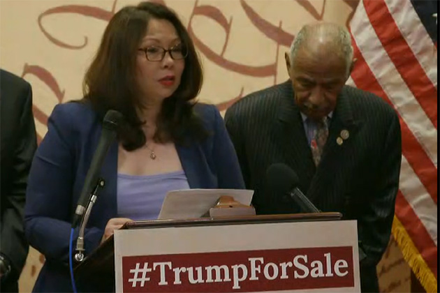 Duckworth, Durbin join lawsuit against Trump over foreign interests