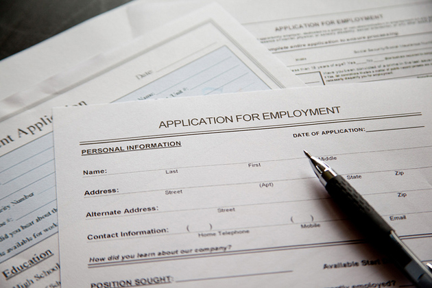 Employment application