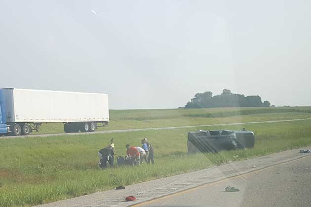 Multiple injuries in I-55 SUV wreck near Funks Grove