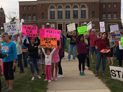 Fourth Local DACA protest held outside BCPA