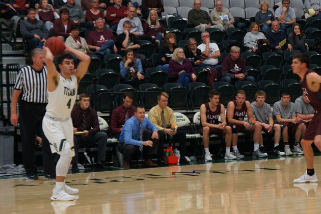 Illinois Wesleyan sets 3-point record in downing Alma