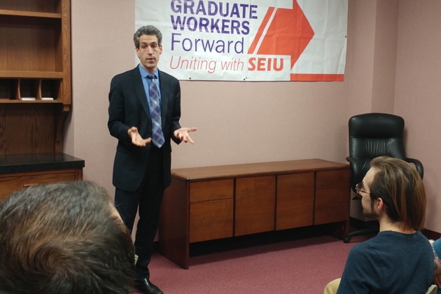 Candidate for governor backs ISU grad, research assistants’ attempts to unionize