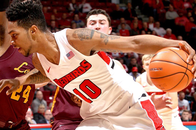 Redbird men’s basketball defeated by the Ramblers of Loyola