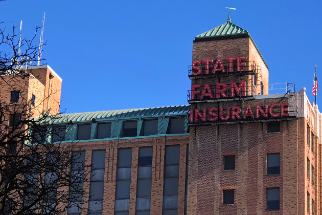 State Farm to sell downtown building