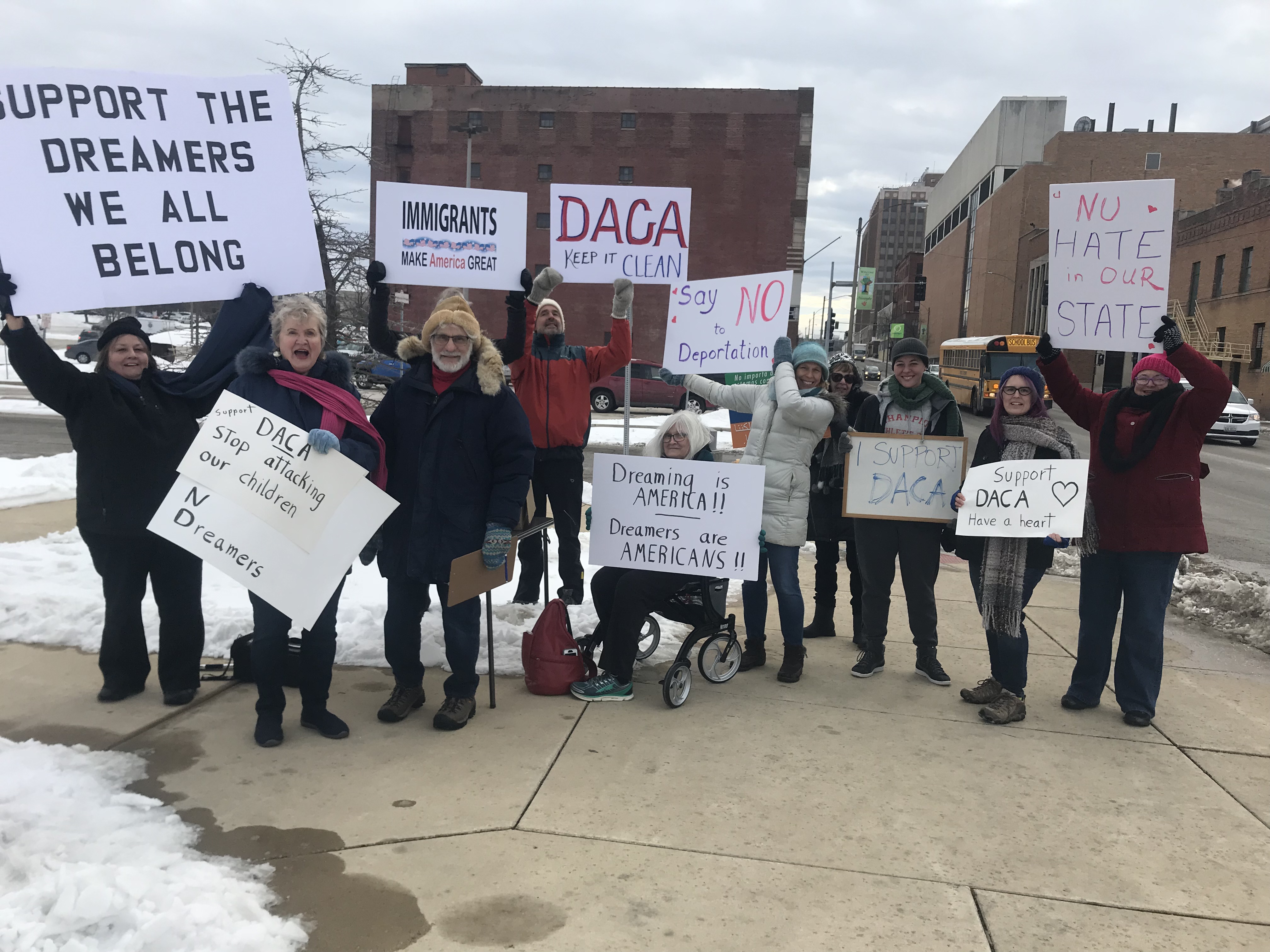 Rally focuses on protecting local Dreamers