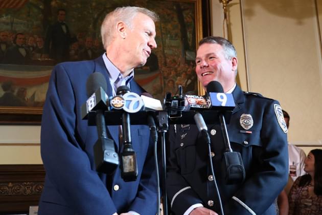 Bruce Rauner and Mark Dallas