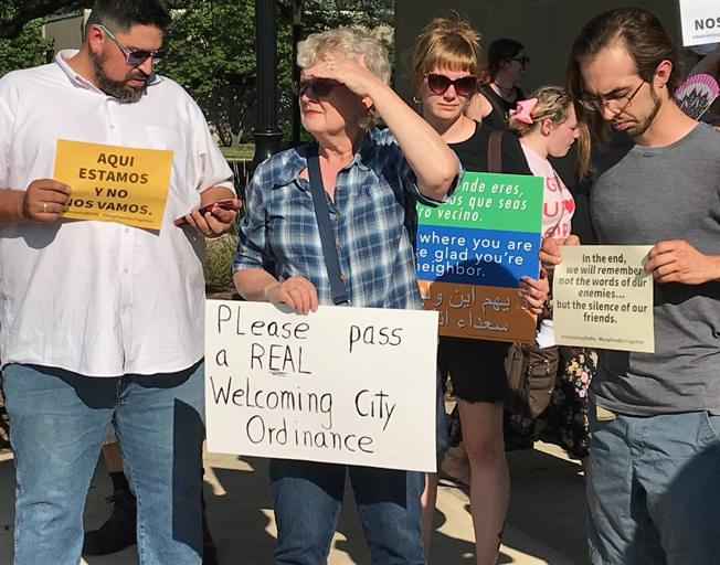 Immigration advocates frustrated by lack of council action as police chief tries to build trust