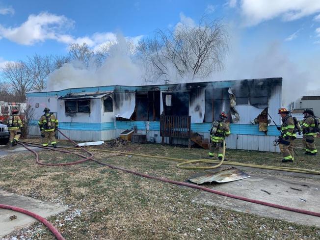 UPDATED: Bloomington mobile home fire ignited by owner trying to unfreeze pipes