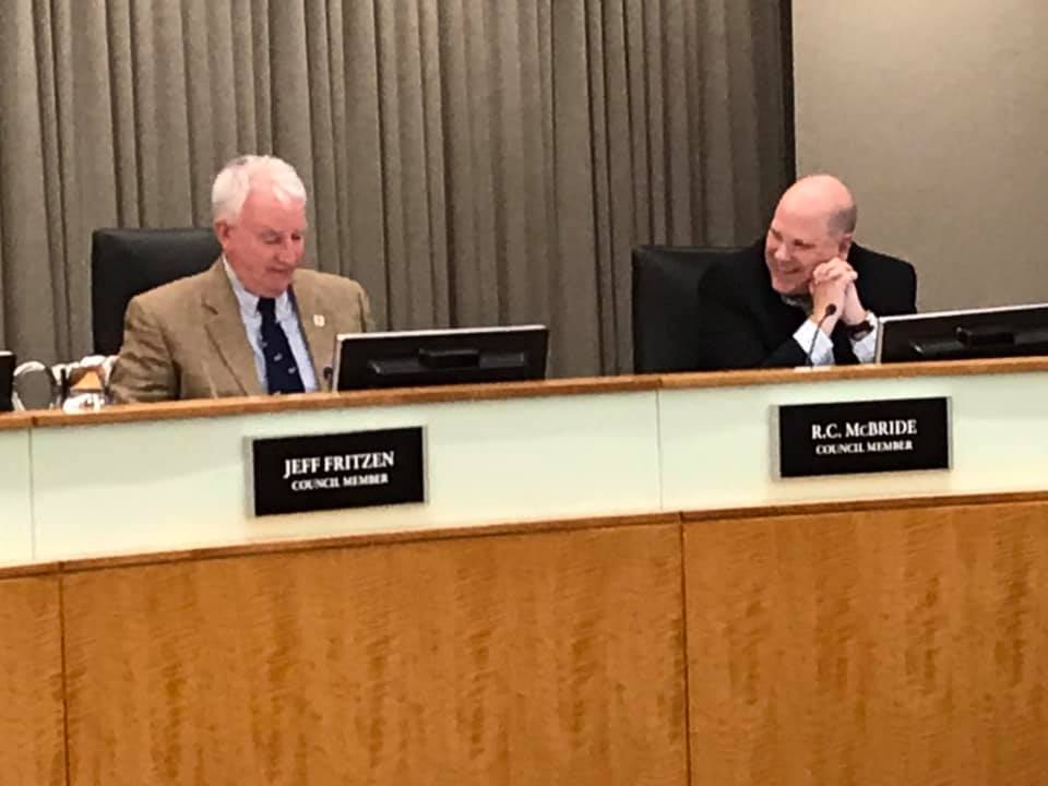 Two Normal council members regret partisanship as they bid farewell