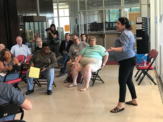 Residents ponder the future with or without the State Farm building