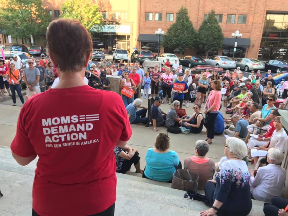 Moms stage Gun Sense rally following El Paso and Dayton massacres