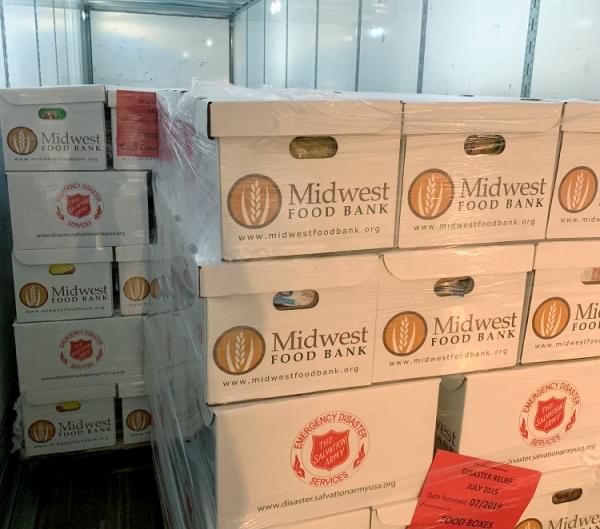 Midwest Food Bank sending disaster relief to Texas and Nebraska