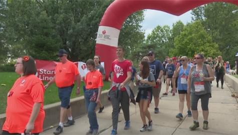 McLean County Heart Walk overtakes ISU quad; raised nearly $46,000