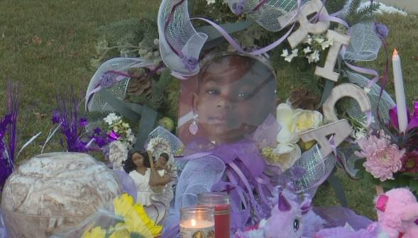 On one year anniversary of her death, a vigil is held for Rica Rountree