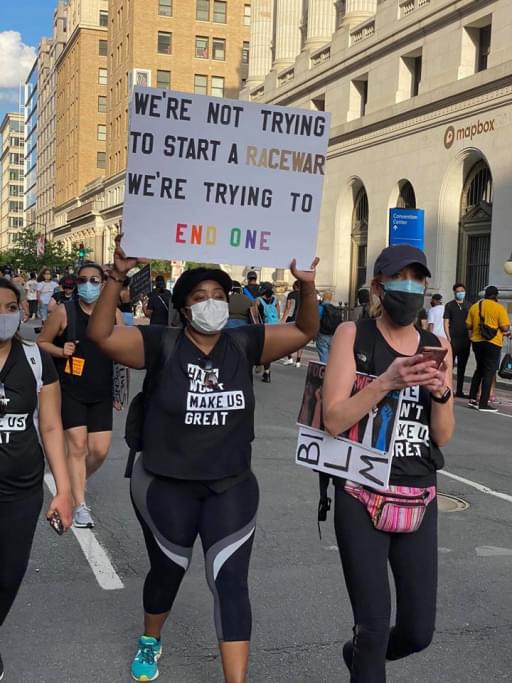 Local woman travels to Washington D.C. to engage in protests
