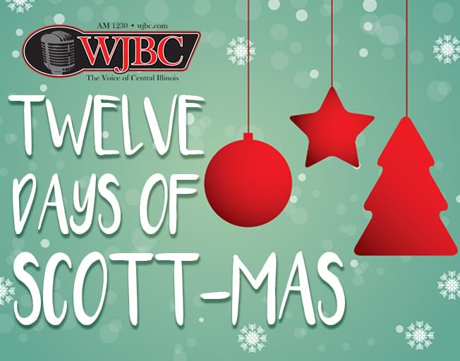 WJBC’s 12 Days of Scott-mas Giveaway