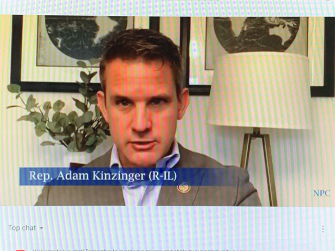 U.S. Rep. Adam Kinzinger sizes up the Republican Party