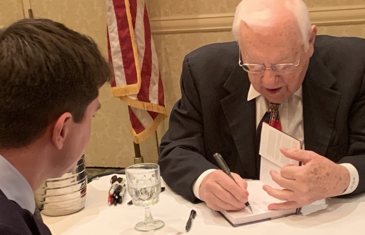 Former Illinois Gov. calls prison term “waste of time” at a book signing in Springfield