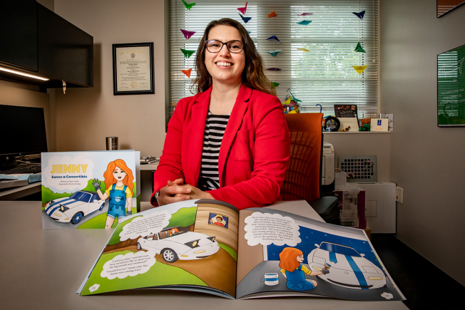 U of I professor and students crank out children’s books to push engineering