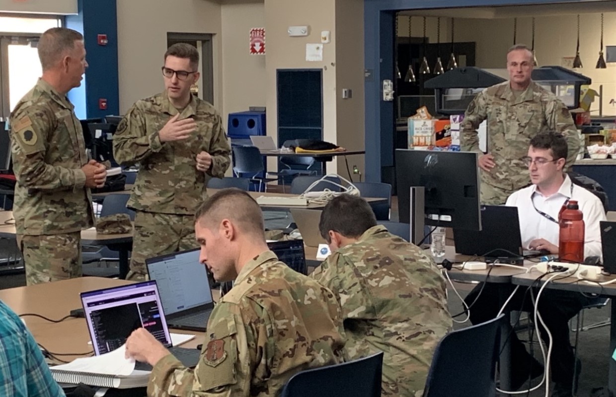 Illinois National Guard participating in Operation Cyber Shield