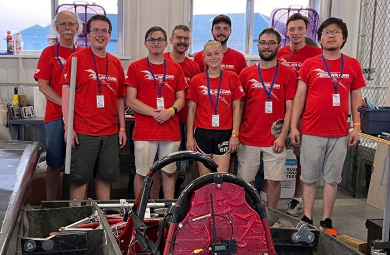 ISU Solar Car team “Racying” in American Solar Car Challenge