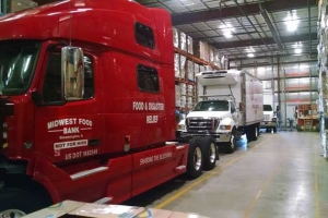 Midwest Food Bank sending semi loads to New York and Haiti