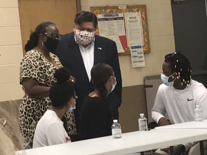 Gov. Pritzker making his stance on school masking clear