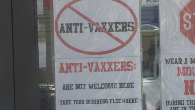 Campustown Supply gets pushback for “anti-vaxxers are not welcome here” sign