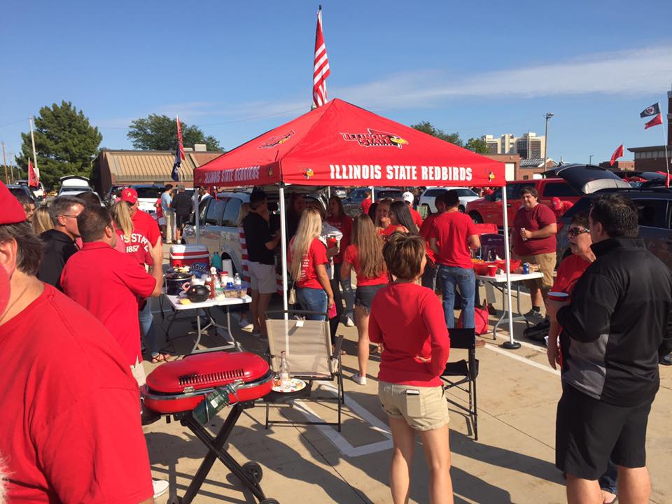 MCHD Administrator asking tailgaters to social distance during ISU’s Homecoming