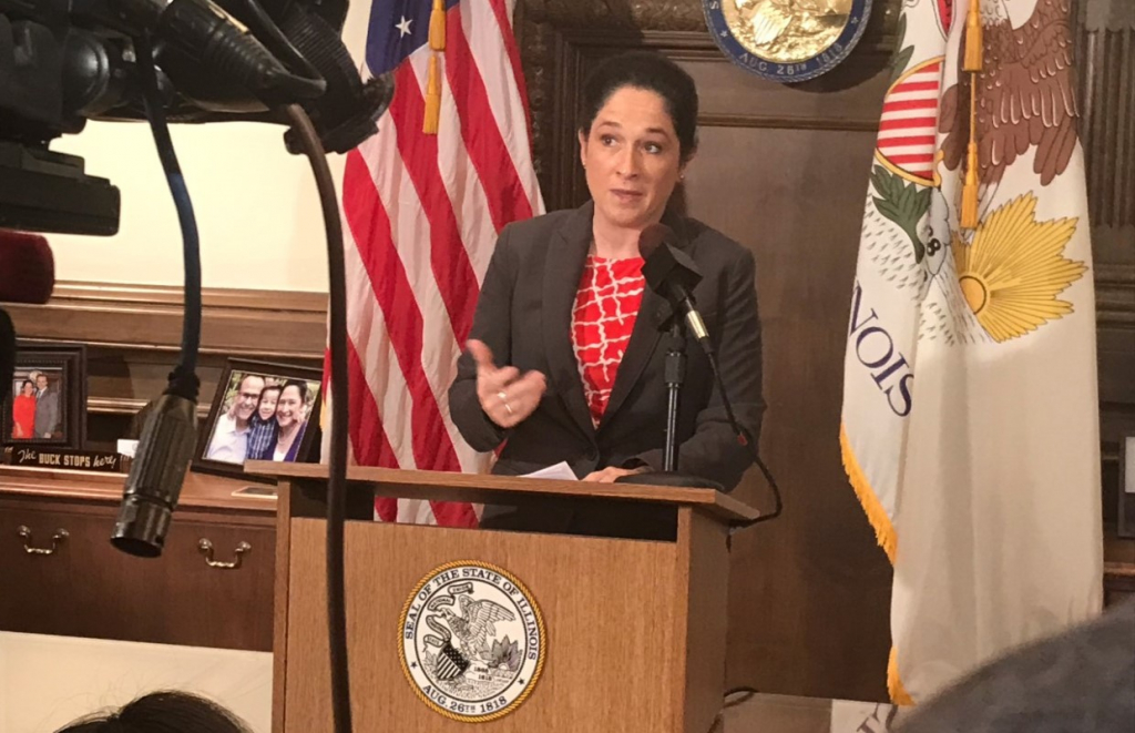 Illinois’ Comptroller showing strong support for the state’s new budget