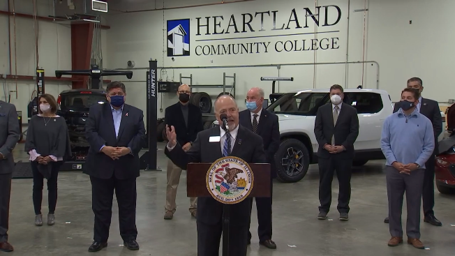 Heartland unveils new electric vehicle training facility