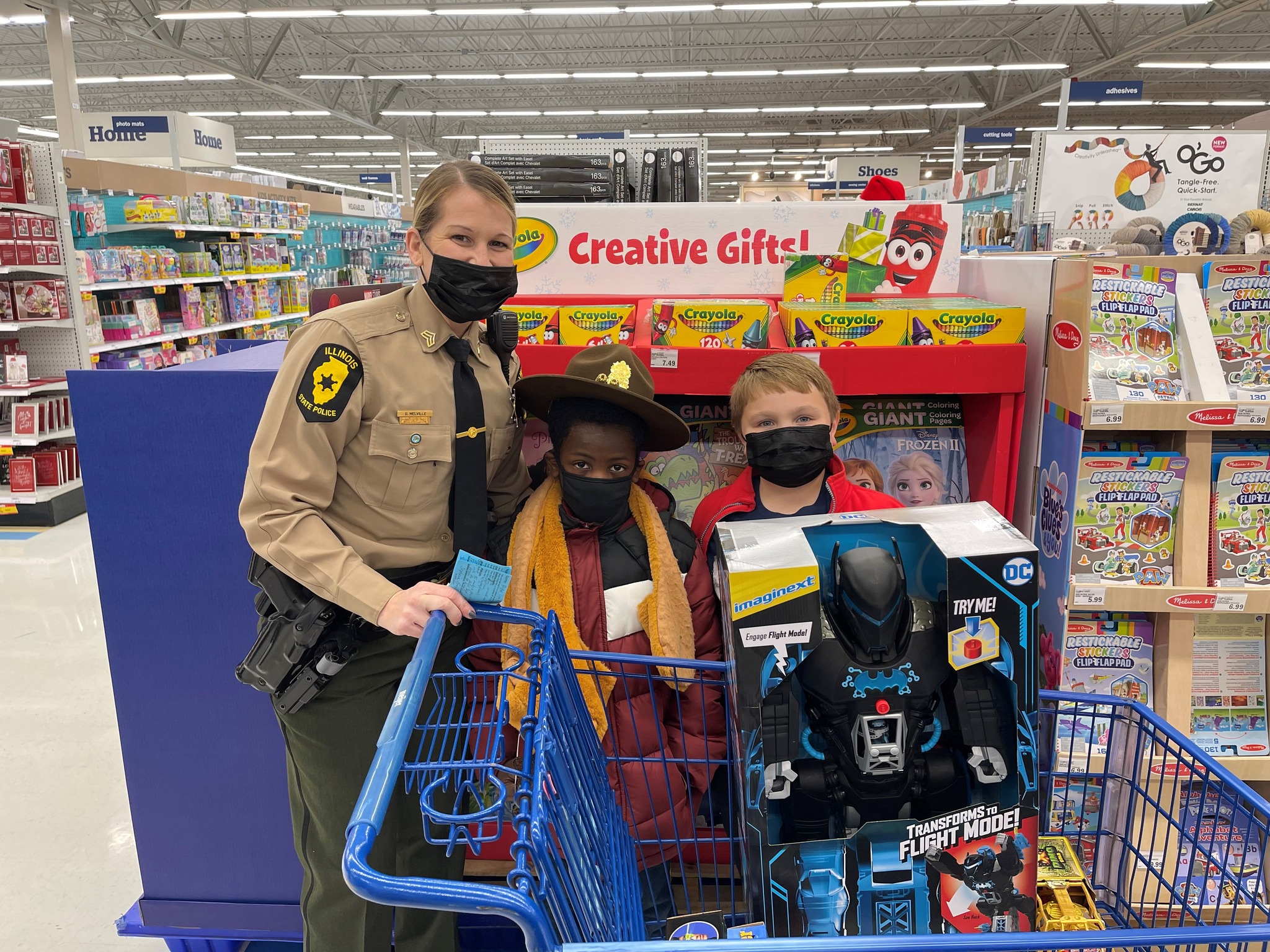 Local police departments provide Christmas gifts to local kids through the ‘Shop with a Cop’ campaign