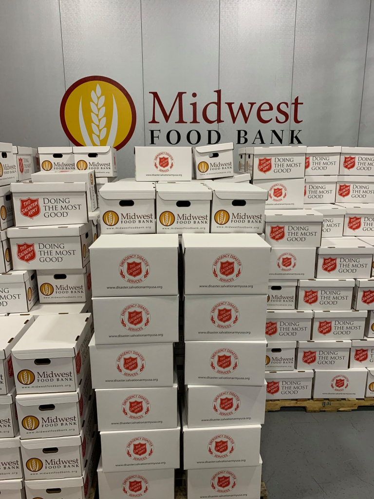 Midwest Food Bank on standby to send relief to tornado victims