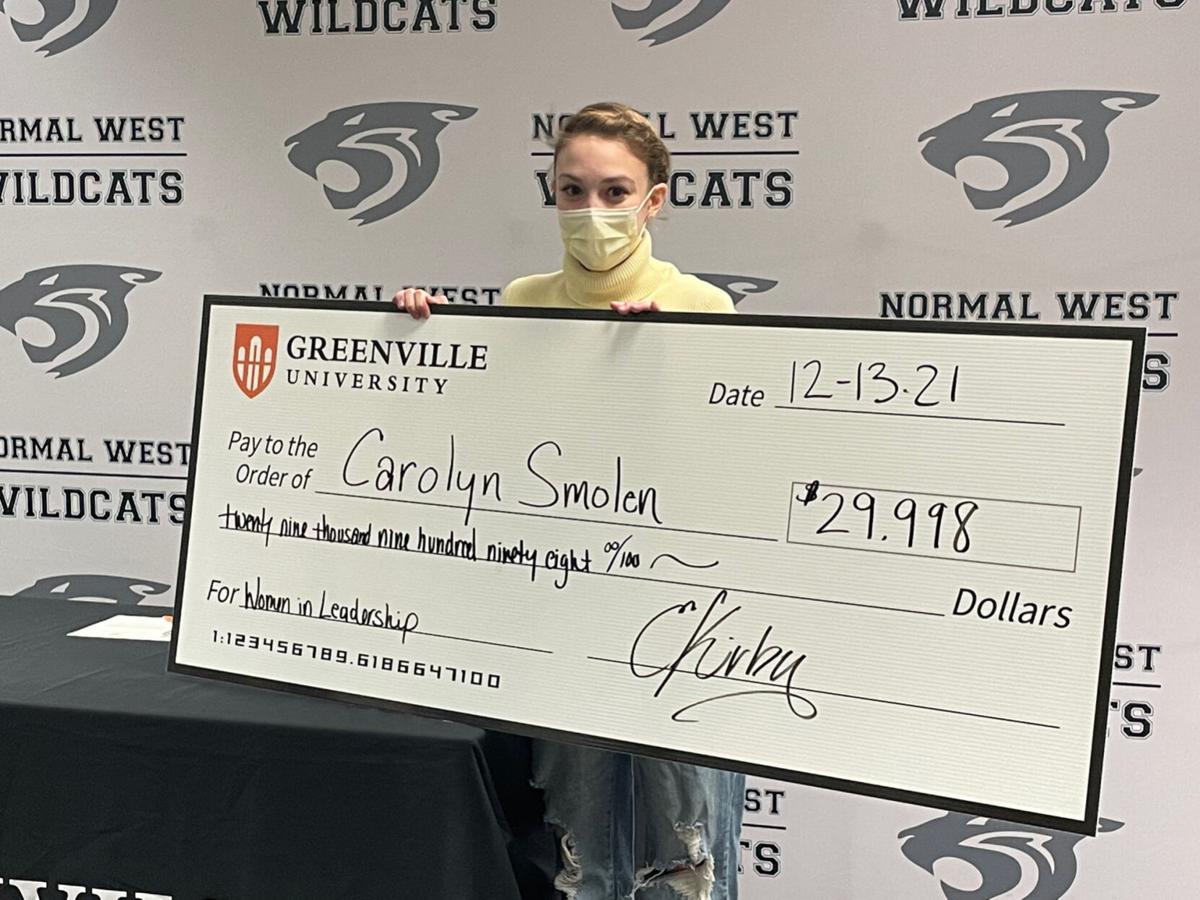 Normal West student awarded full-tuition Greenville Scholarship