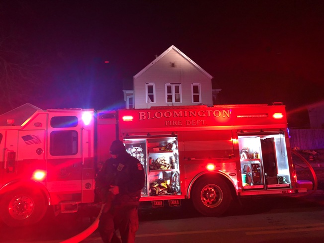 ‘Potentially large fire’ stopped by Bloomington Fire Department