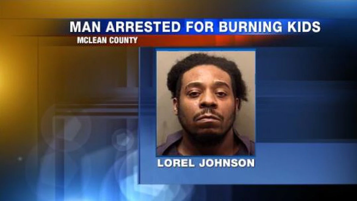 McLean County man accused of burning children with hot iron