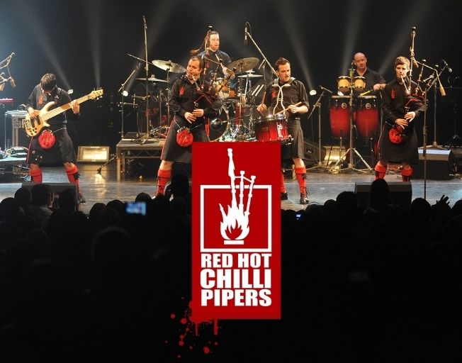 WJBC VIP: Win Tickets to RED HOT CHILLI PIPERS at the BCPA