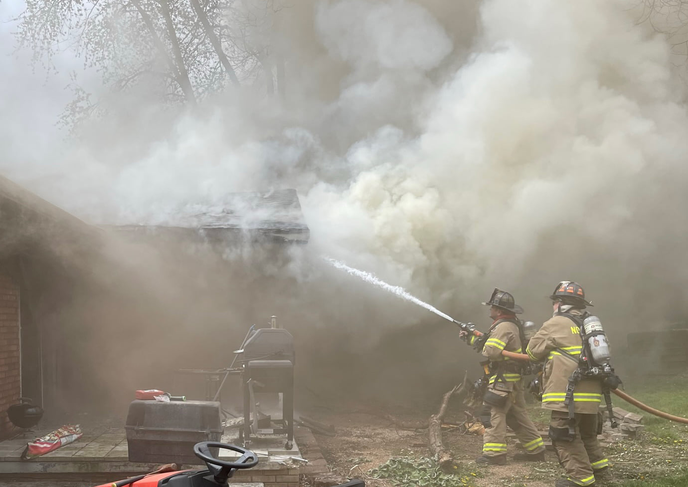 Normal porch fire on Friday displaces family