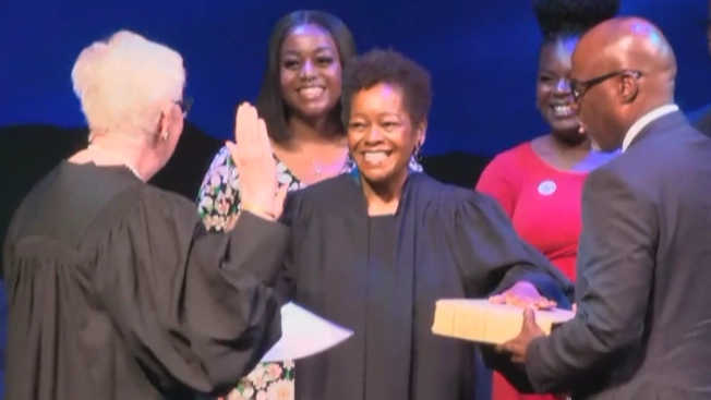 First African American woman sworn in to the Illinois Supreme Court