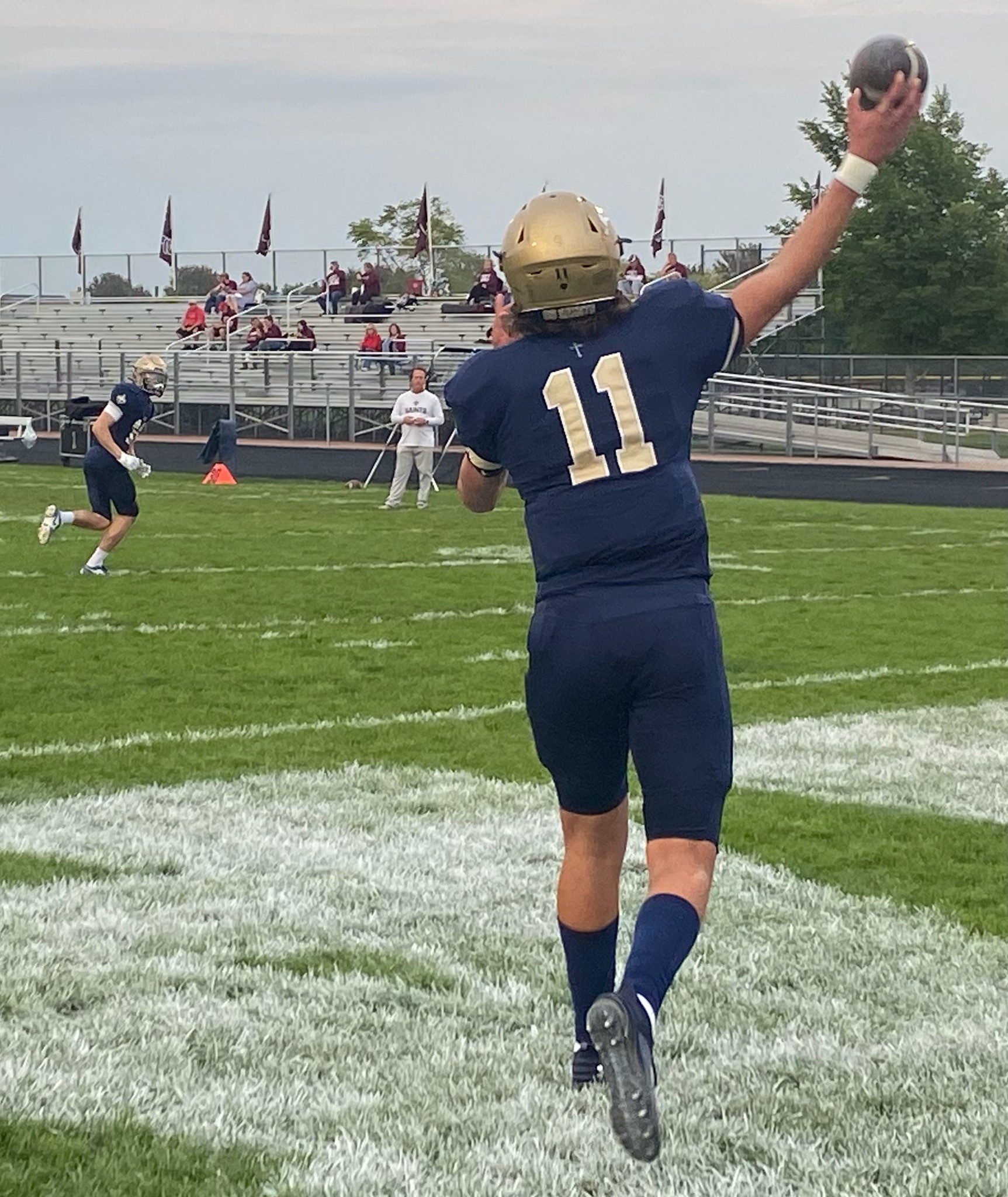Central Catholic runs away with Week 5 win over Tolono Unity