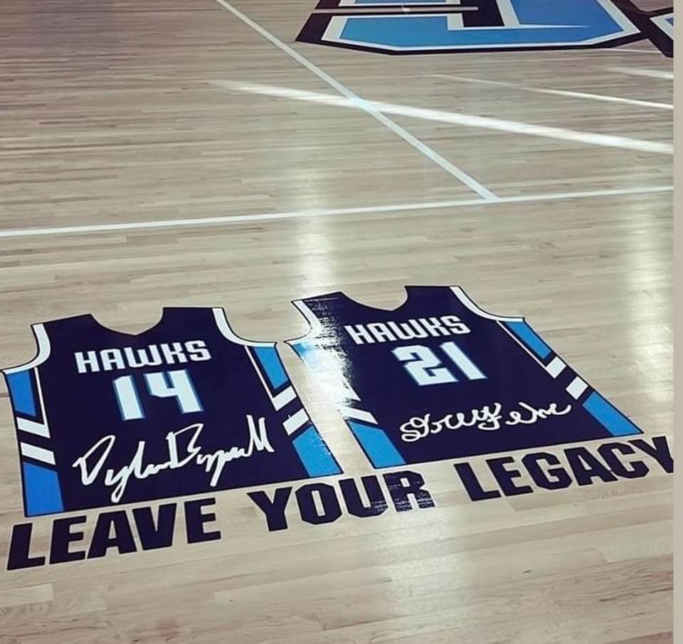 Prairie Central honoring late students with court design ahead of 2023 season