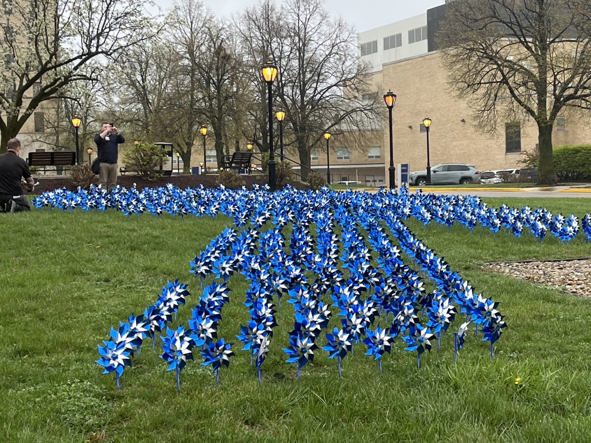 Local hospital uses pinwheels to highlight Child Abuse Prevention Month