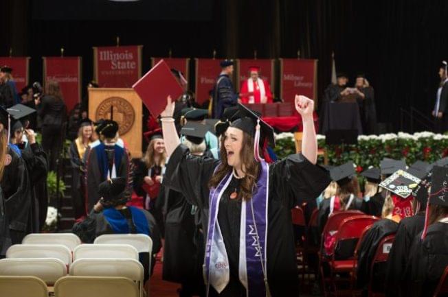 Illinois State University Spring 2024 Commencement set for May 10-11