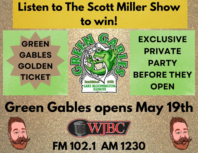 WJBC Green Gables Golden Ticket Giveaway!