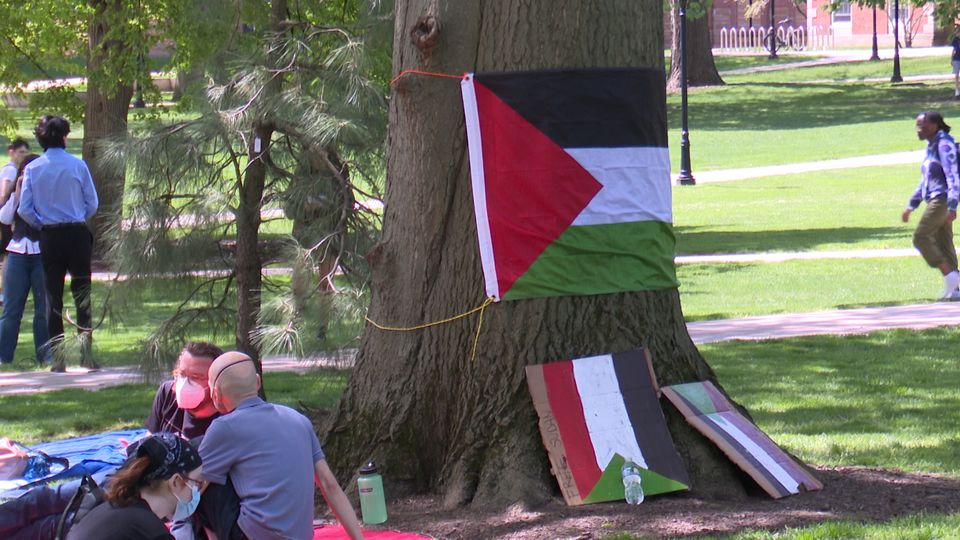 People protesting Gaza war comply with ISU’s order to take down their tents