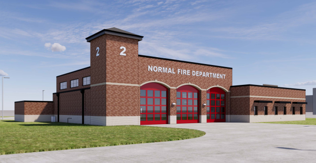 Normal Town Council votes to pass new fire station location, expand Rivian property