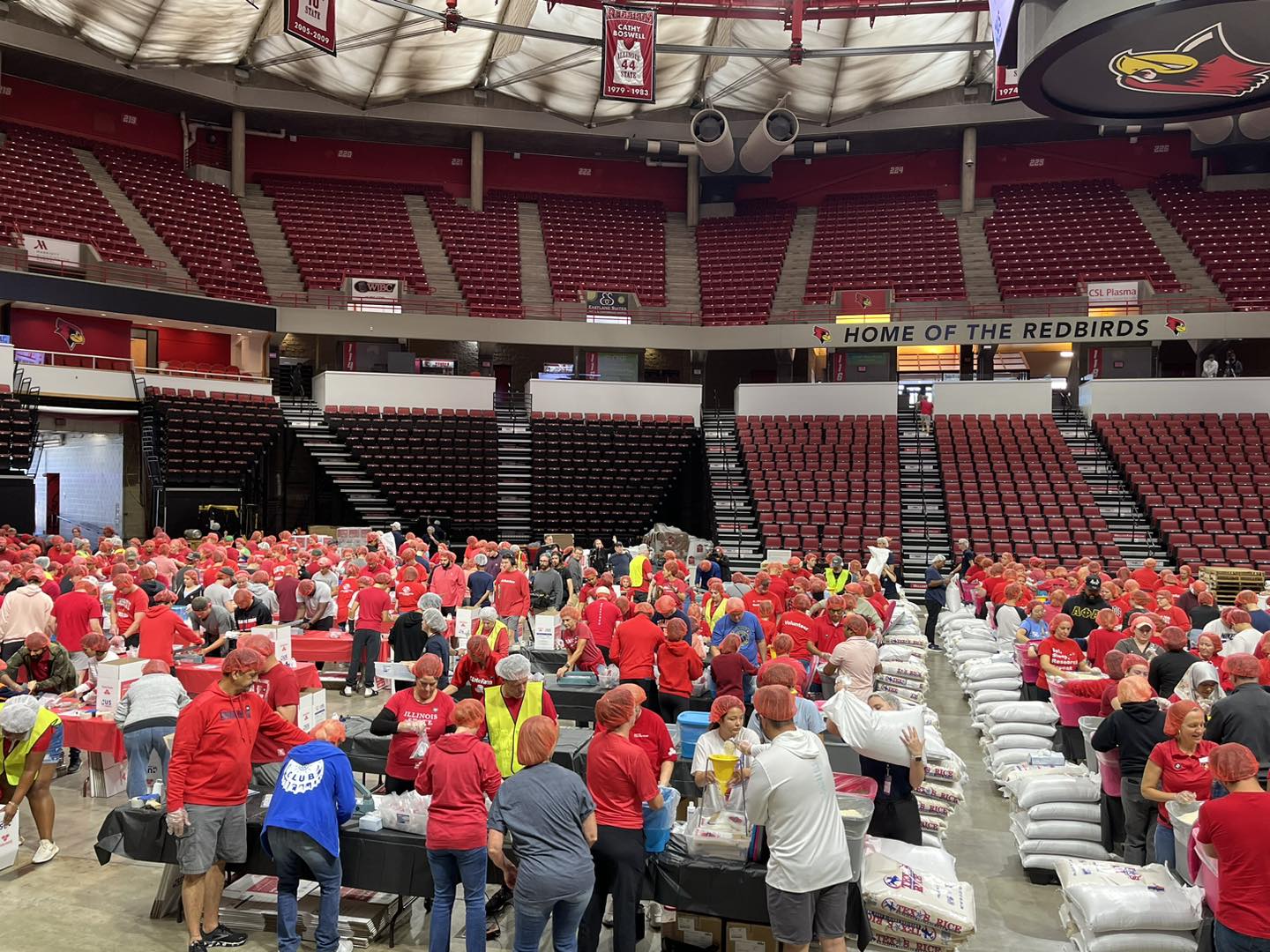 More than 1 million meals packed for food banks in Illinois