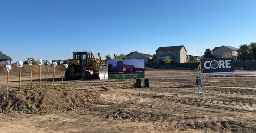 Town officials hold groundbreaking ceremony for new fire station in Normal