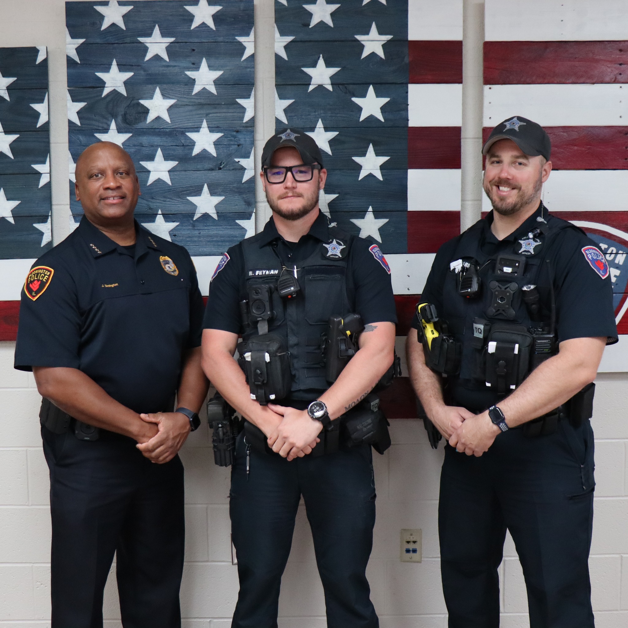 Two Bloomington Officers given award for saving 2-week-old child