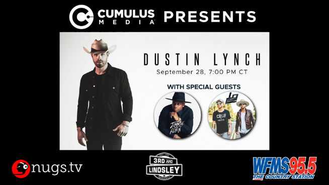 WFMS Virtual Concert With Dustin Lynch, Jimmie Allen And LOCASH